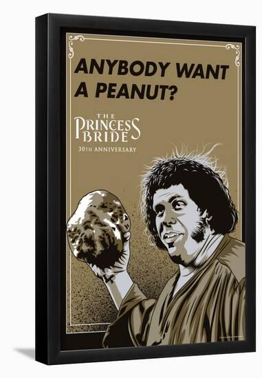 The Princess Bride - Anybody Want A Peanut? (Fezzik)-null-Framed Poster