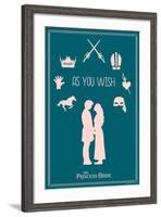 The Princess Bride - As You Wish-null-Framed Art Print