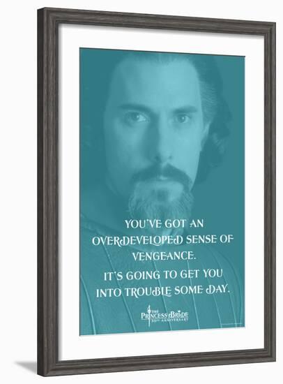 The Princess Bride - Count Rugen-null-Framed Art Print