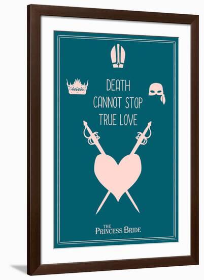 The Princess Bride - Death Cannot Stop True Love-null-Framed Art Print