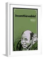 The Princess Bride - Inconthievable! (Vizzini)-null-Framed Art Print