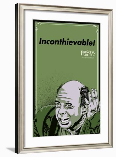 The Princess Bride - Inconthievable! (Vizzini)-null-Framed Art Print