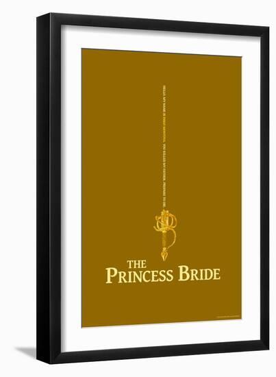 The Princess Bride - Inigo Montoya's Sword-null-Framed Art Print