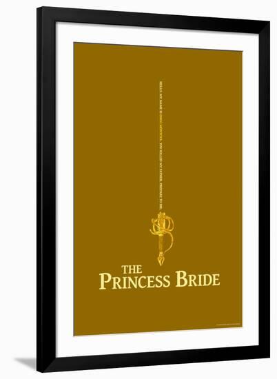 The Princess Bride - Inigo Montoya's Sword-null-Framed Art Print