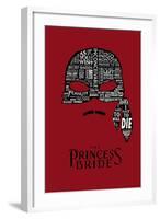 The Princess Bride Mask-null-Framed Art Print