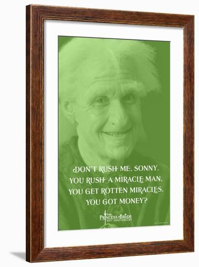 The Princess Bride - Miracle Max-null-Framed Art Print