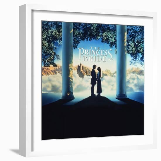 The Princess Bride Video Cover-null-Framed Art Print