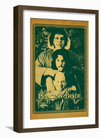 The Princess Bride - Vizzini, Inigo Montoya, and Fezzik-null-Framed Art Print