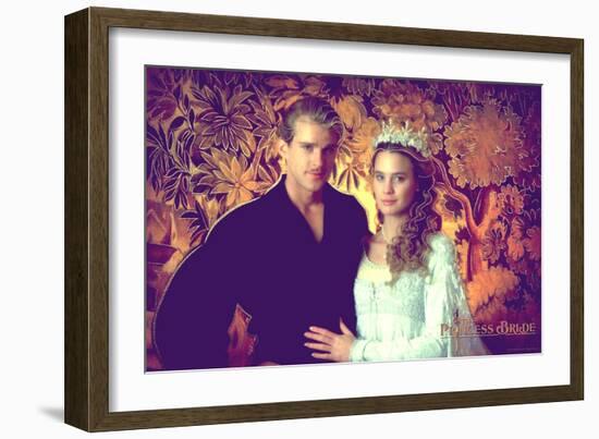 The Princess Bride - Westley and Buttercup-null-Framed Art Print