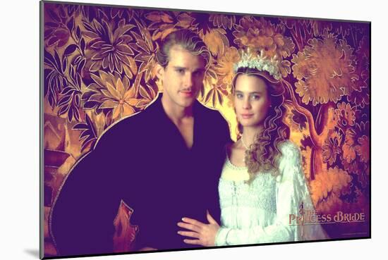 The Princess Bride - Westley and Buttercup-null-Mounted Art Print