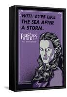 The Princess Bride - With Eyes Like The Sea After A Storm (Buttercup)-null-Framed Stretched Canvas
