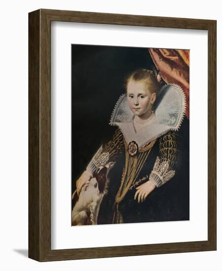'The Princess', c1623 (c1927)-Paulus Moreelse-Framed Giclee Print