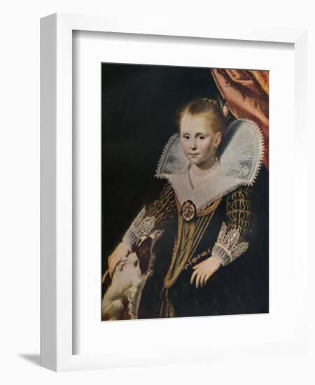 'The Princess', c1623 (c1927)-Paulus Moreelse-Framed Giclee Print