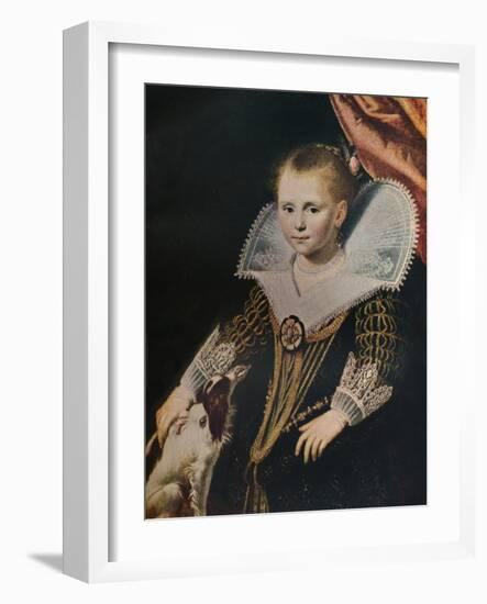 'The Princess', c1623 (c1927)-Paulus Moreelse-Framed Giclee Print