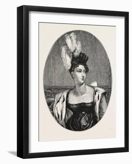 The Princess Charlotte Augusta-null-Framed Giclee Print