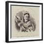 The Princess Elizabeth of Roumania in the National Peasant Costume of Roumania-null-Framed Giclee Print