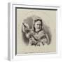 The Princess Elizabeth of Roumania in the National Peasant Costume of Roumania-null-Framed Giclee Print