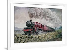 The Princess Elizabeth Storms North in All Weathers-David Nolan-Framed Giclee Print