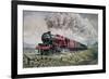 The Princess Elizabeth Storms North in All Weathers-David Nolan-Framed Giclee Print