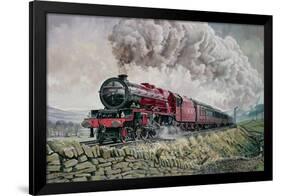 The Princess Elizabeth Storms North in All Weathers-David Nolan-Framed Giclee Print