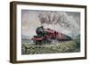 The Princess Elizabeth Storms North in All Weathers-David Nolan-Framed Giclee Print