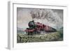 The Princess Elizabeth Storms North in All Weathers-David Nolan-Framed Giclee Print