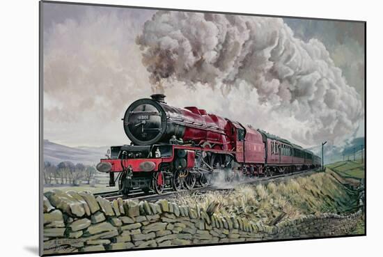 The Princess Elizabeth Storms North in All Weathers-David Nolan-Mounted Giclee Print