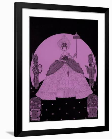 The princess - from-Harry Clarke-Framed Giclee Print