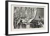 The Princess Louise at Portsmouth, Christening of the Inflexible, 1876, Uk-null-Framed Giclee Print