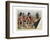 The Princess Louise's Argyll and Sutherland Highlanders-Richard Simkin-Framed Giclee Print