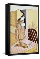 The Princess Nyosan, 1765-Suzuki Harunobu-Framed Stretched Canvas