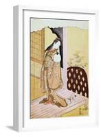 The Princess Nyosan, 1765-Suzuki Harunobu-Framed Giclee Print