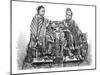 The Princess of Bhopal, India, 1895-Charles Barbant-Mounted Giclee Print
