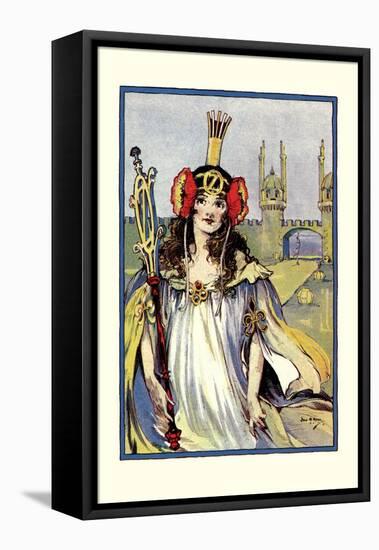 The Princess of Oz-John R. Neill-Framed Stretched Canvas