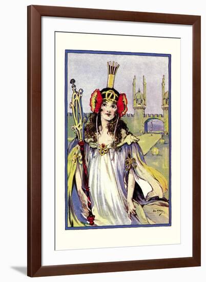 The Princess of Oz-John R. Neill-Framed Art Print