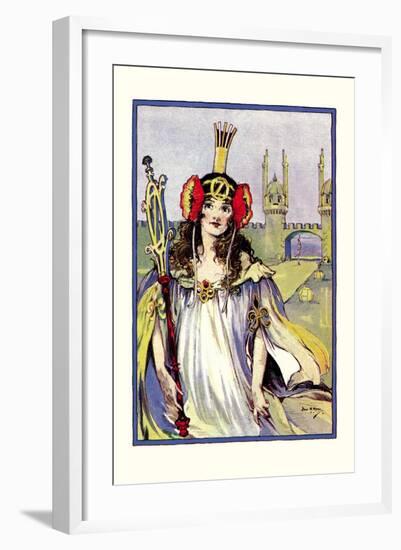 The Princess of Oz-John R. Neill-Framed Art Print