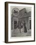 The Princess of Wales and Her Favourite Yearling Alexandra at the Stud Farm, Sandringham-Joseph Holland Tringham-Framed Giclee Print