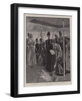 The Princess of Wales and the National Pension Fund for Nurses-Sydney Prior Hall-Framed Giclee Print