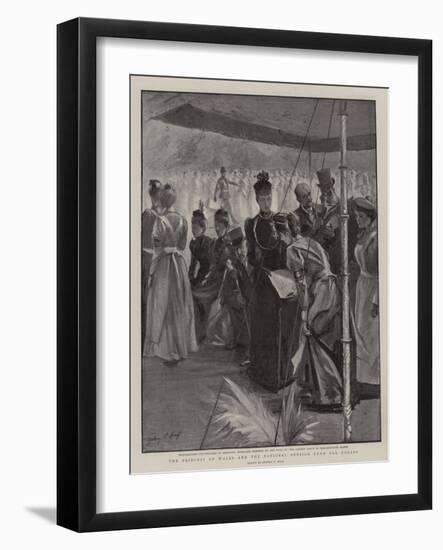 The Princess of Wales and the National Pension Fund for Nurses-Sydney Prior Hall-Framed Giclee Print