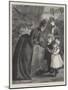 The Princess of Wales Selling Flowers at a Charity Bazaar-Thomas Walter Wilson-Mounted Giclee Print