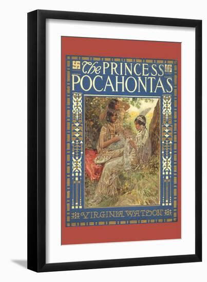 The Princess Pocahontas-null-Framed Art Print