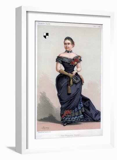 The Princess Royal, 1884-Vincent Brooks-Framed Giclee Print