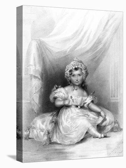 The Princess Royal, Eldest Daughter of Queen Victoria-H.B. Ziegler-Stretched Canvas