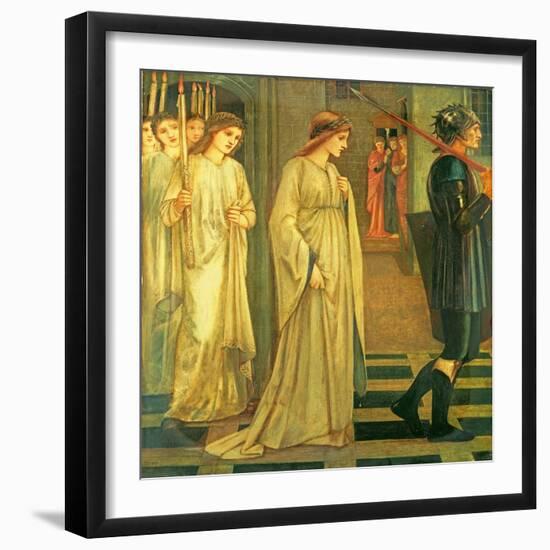 The Princess Sabra Led to the Dragon, 1866-Edward Burne-Jones-Framed Giclee Print