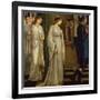 The Princess Sabra led to the Dragon, 1866-Edward Coley Burne-Jones-Framed Giclee Print