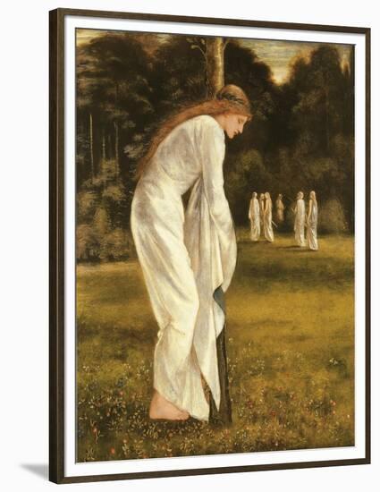 The Princess Tied to a Tree-Edward Burne-Jones-Framed Premium Giclee Print