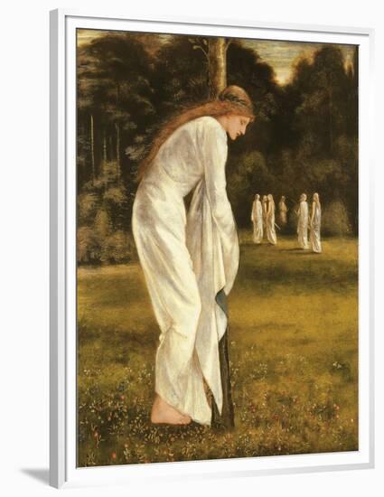 The Princess Tied to a Tree-Edward Burne-Jones-Framed Premium Giclee Print