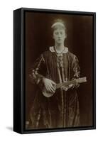 The Princess-Julia Margaret Cameron-Framed Stretched Canvas