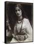 The Princess-Julia Margaret Cameron-Framed Stretched Canvas