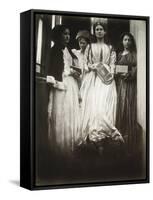 The Princess-Julia Margaret Cameron-Framed Stretched Canvas